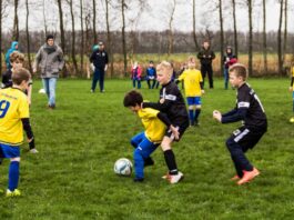 In Berumerfehn siegte unser fußballerischer Nachwuchs heute Vormittag mit 7:2. FCL-Bild: Reiner Poets