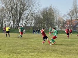 Beim Wandertrupp aus Loppersum unterlagen unsere Mannen nach aufopferungsvollem Kampf am Ende mit 3:2 (1:1).