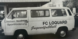 Über Jahre verlässlicher Partner der FCL-Fußball-Jugendabteilung: Der FCL-Bus.