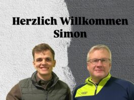 Arbeiten ab Sommer zusammen im Dienste unseres FCL: Neuzugang Simon Stomberg (links) und unser FCL-Cheftrainer André Popp.